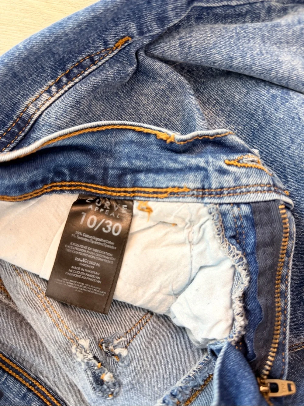 Women's Light Blue Boyfriend Jeans with Flap Back Pockets